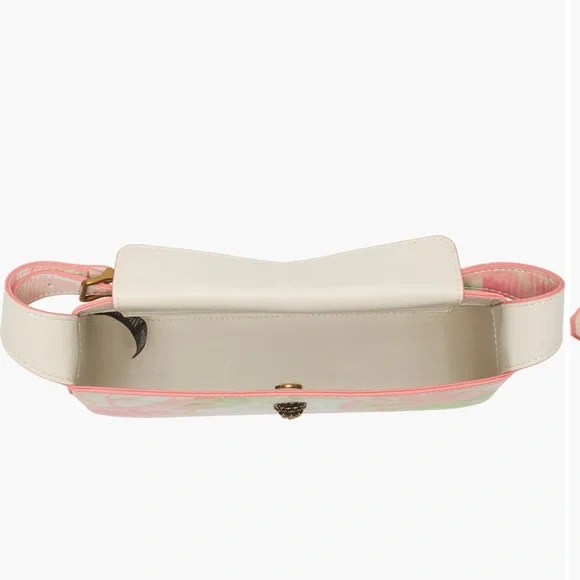 Kurt Geiger Pastel Pink and Green Tie-Dye Shoulder Bag - Picture 5 of 5